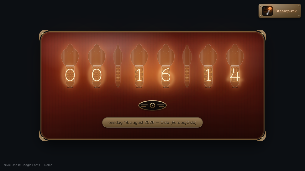 Nixie Clock