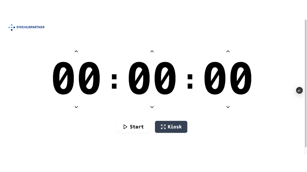 Timer - Sykehuspartner